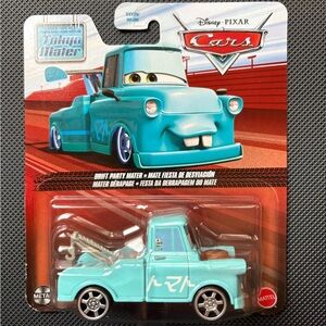 Cars Drift Party Mater Toy Disney Pixar CARS Tokyo Mater - DRIFT PARTY MATER